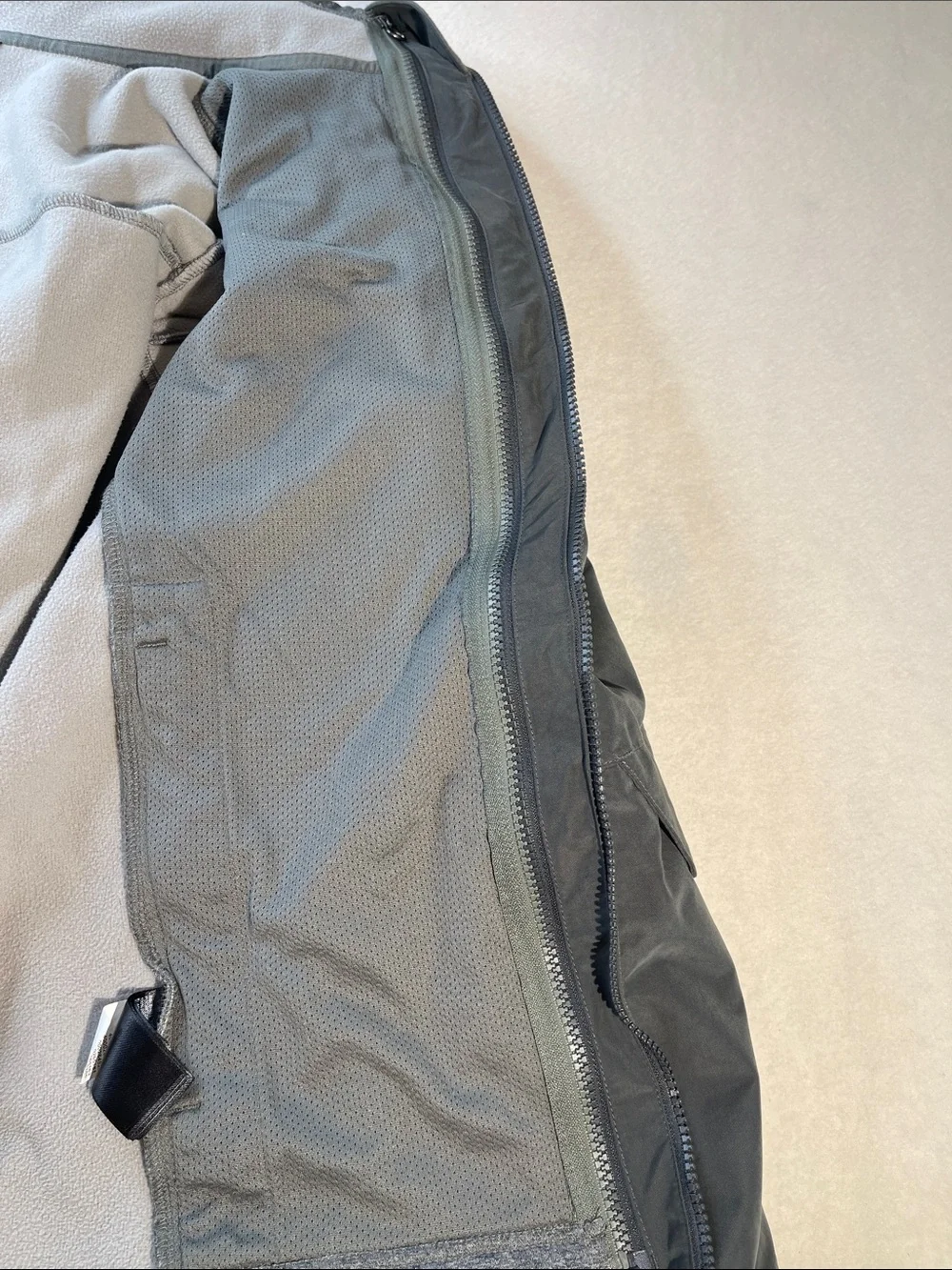 The North Face Men's Hooded Jacket ZIP OUT LINER SIZE S HYVENT